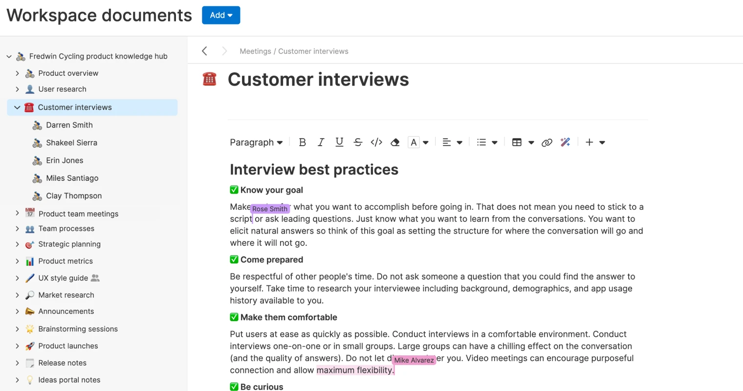 How to keep internal product documentation fresh