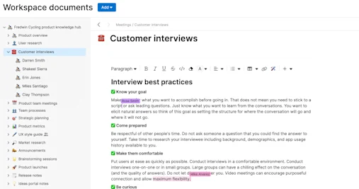 How to keep internal product documentation fresh