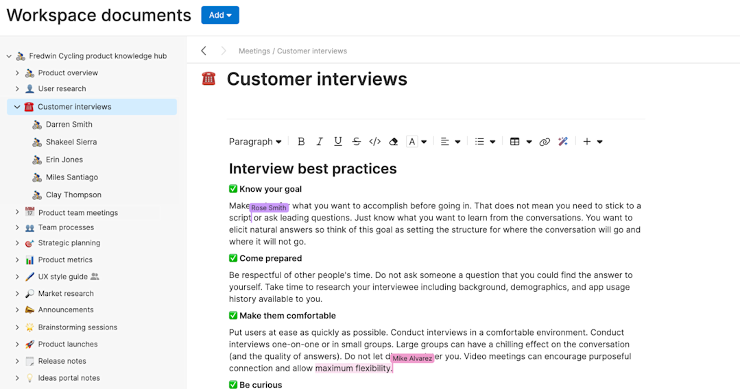 How to keep internal product documentation fresh