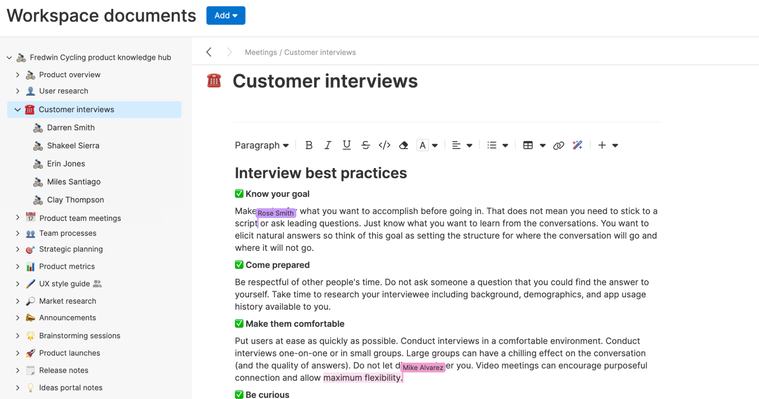 How to keep internal product documentation fresh