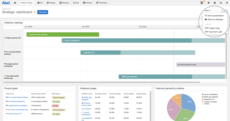 Just Launched! — Share Your Product KPIs via a Dashboard