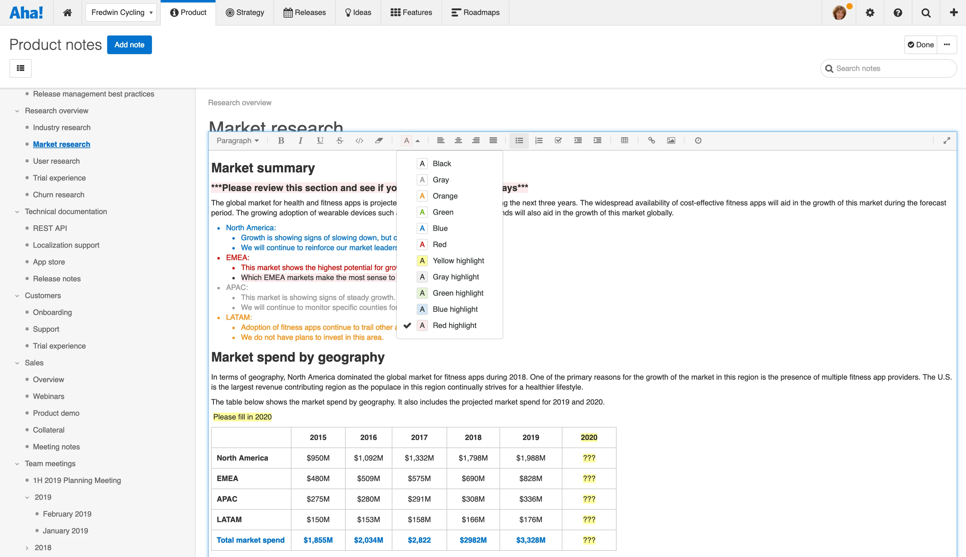 Blog - Just Launched! — Introducing the Aha! Collaborative Text Editor - inline image
