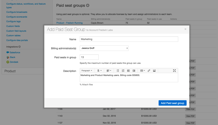 Blog - Just Launched! — Manage Your Aha! Licenses Across Teams - inline image