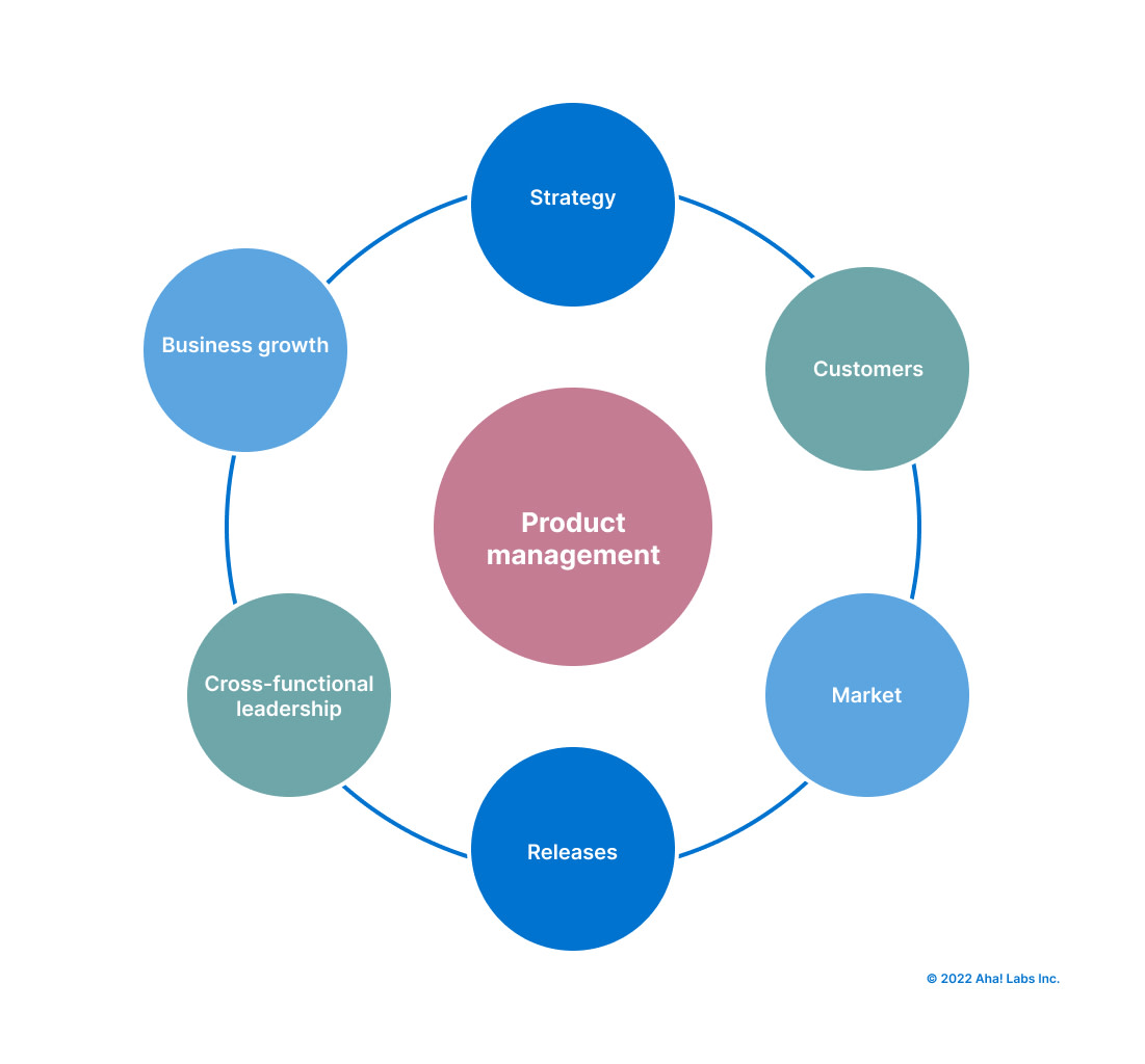 Areas of focus for product management
