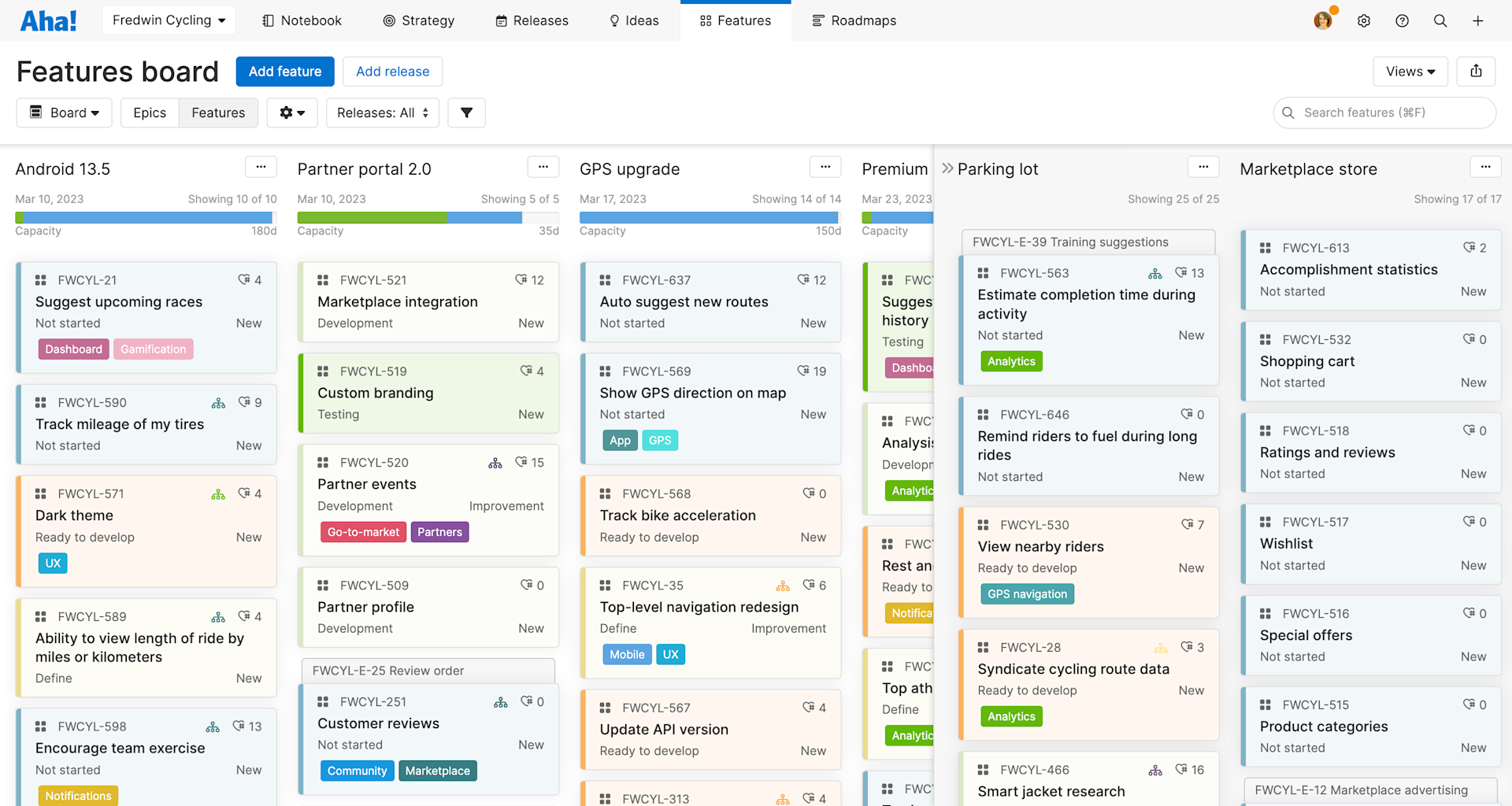 How To Define Product Features (+ Templates You Can Use) | Aha! software