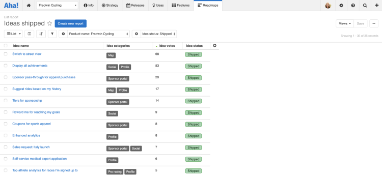 Blog - Showcase Your 2019 Product Management Success With These 4 Reports - inline image