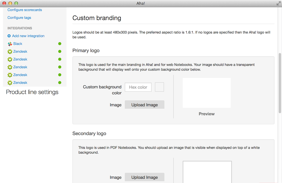 Blog - Show Your Logo Some Love…Add It and Your Brand Colors to Aha! - inline image