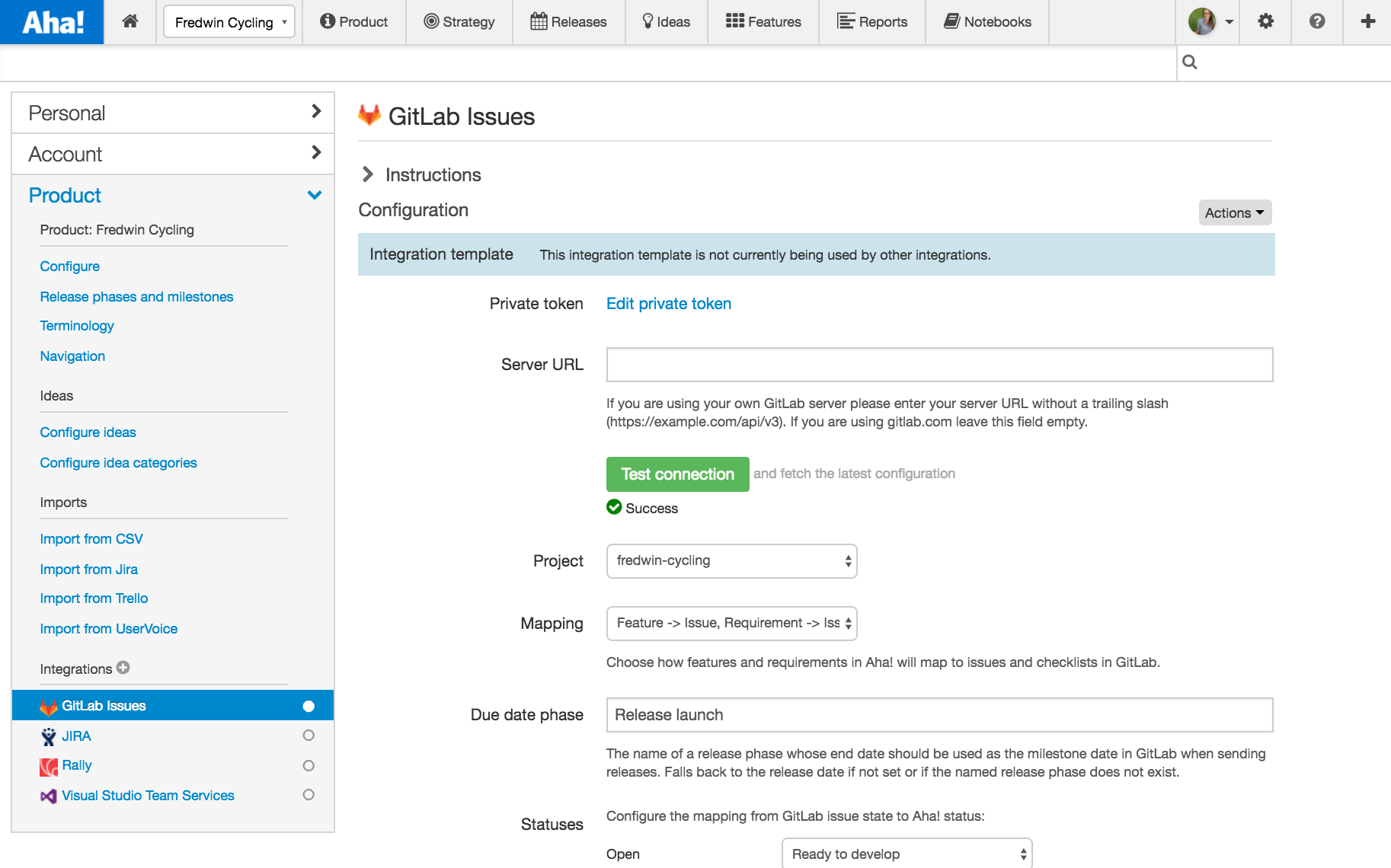 Blog - Just Launched! — Aha! Integrated With GitLab - inline image