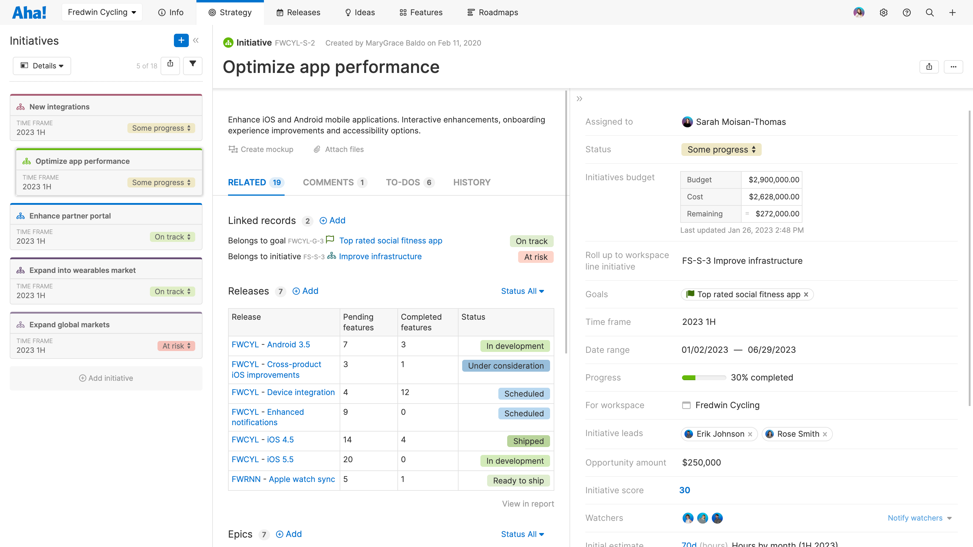 Aha! Roadmaps Enterprise+ — Our Top Plan | Aha! software