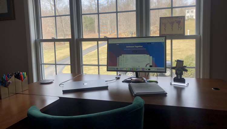 Jennifer Bloom&#x27;s office in Madison, Connecticut | Photo by Aha!