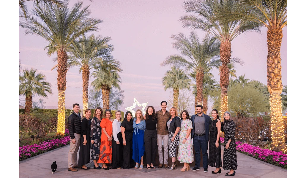 A group of people that make up the Aha! marketing team
