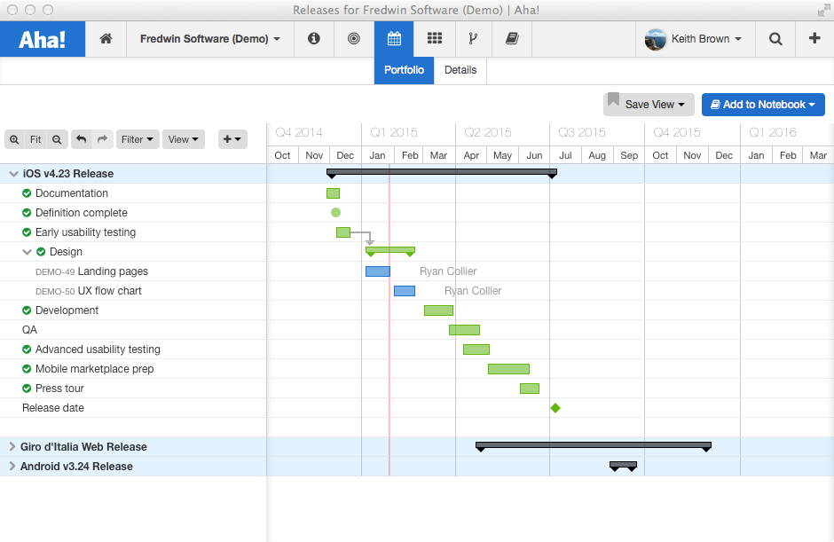 Blog - New in Aha! — Visualize Your Release and Feature Schedules - inline image