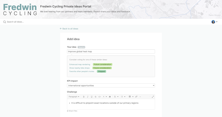 Customize the forms on all of your ideas portals in Aha! 