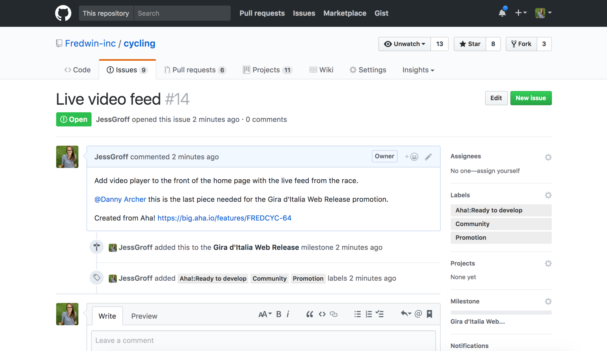 Blog - Just Launched! — Enhanced Aha! + GitHub Integration - inline image
