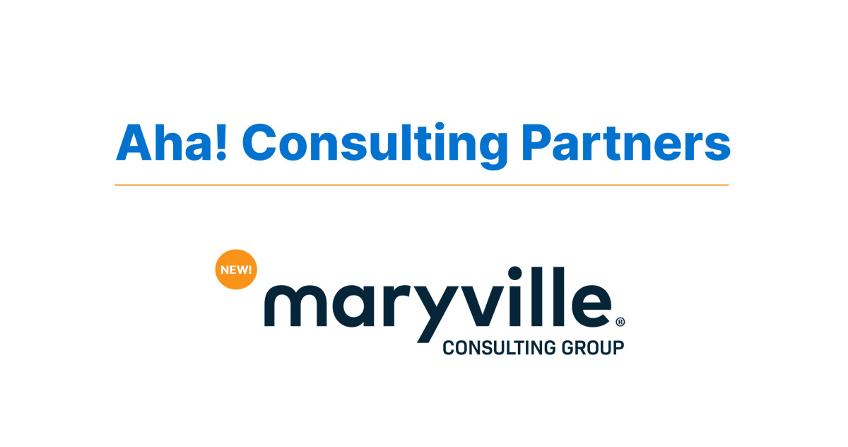 Aha! Welcomes Maryville Consulting Group to Partner Program