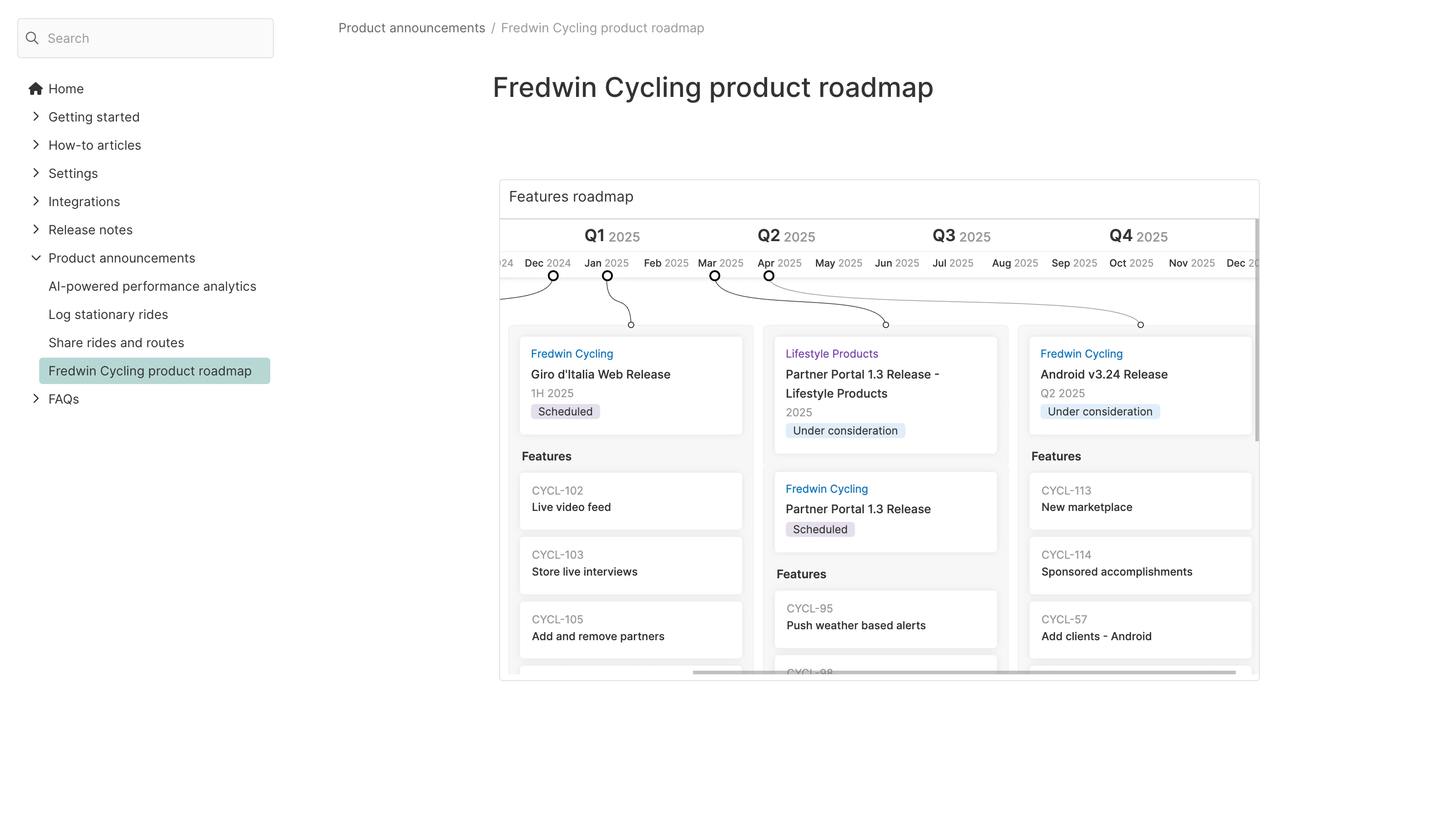 Share product news