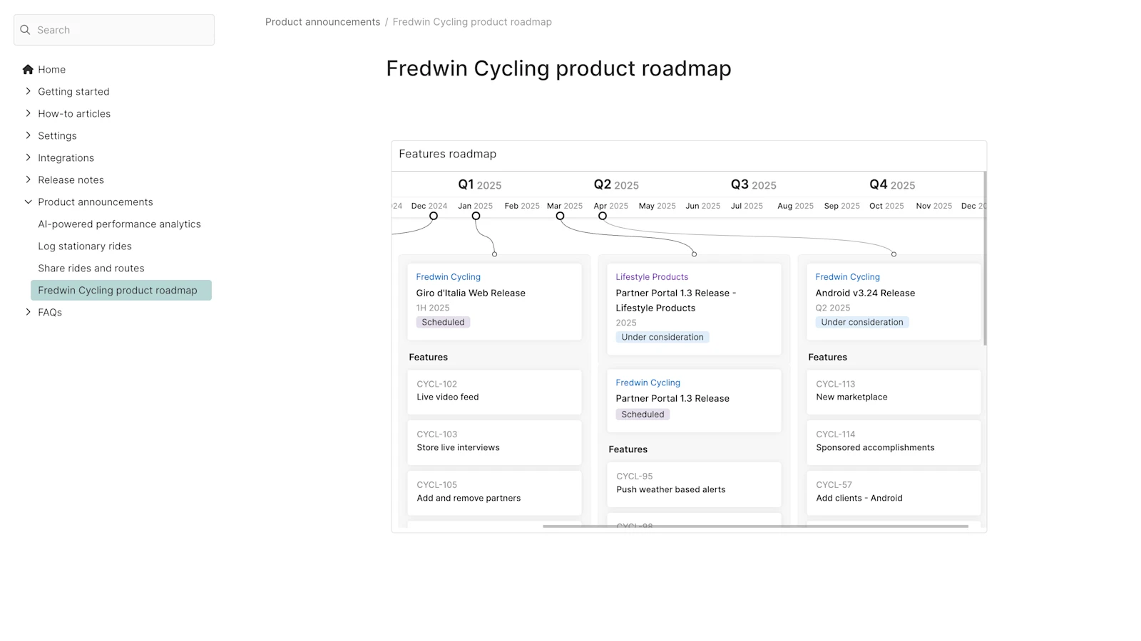 Aha! software use cases — Publish a customer knowledge base