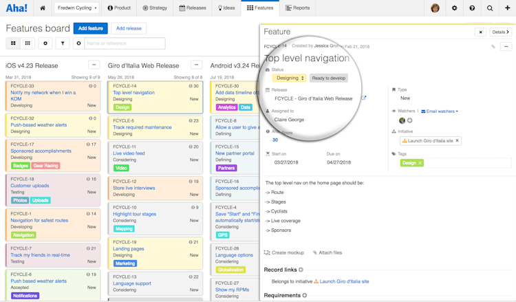 Just Launched! — Custom Workflows for Master Features, Features, and Requirements