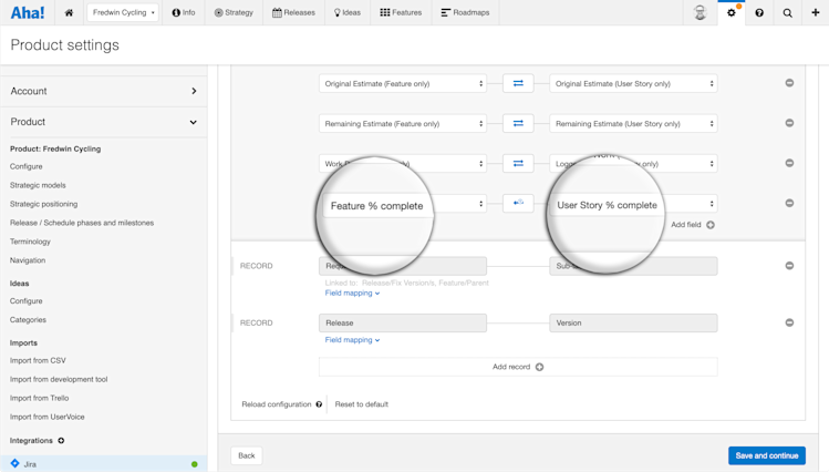 The progress field will be added to the record automatically as soon as it is sent to the development system.