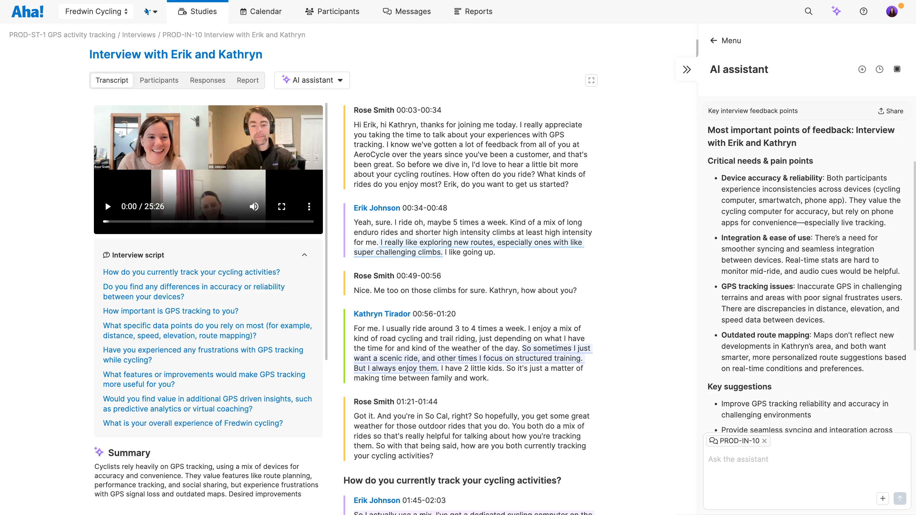 An example screenshot of the AI Request in use.