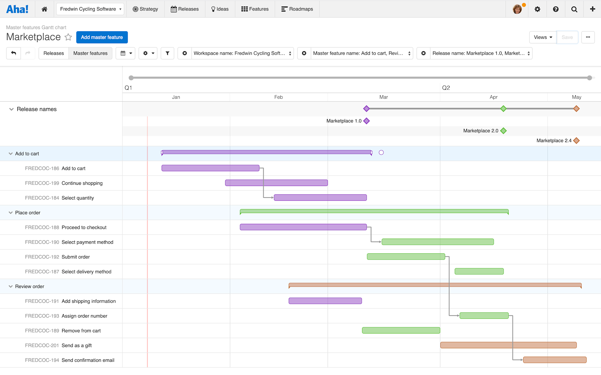 Just Launched! — New Gantt Chart to Visualize Cross-Functional Work