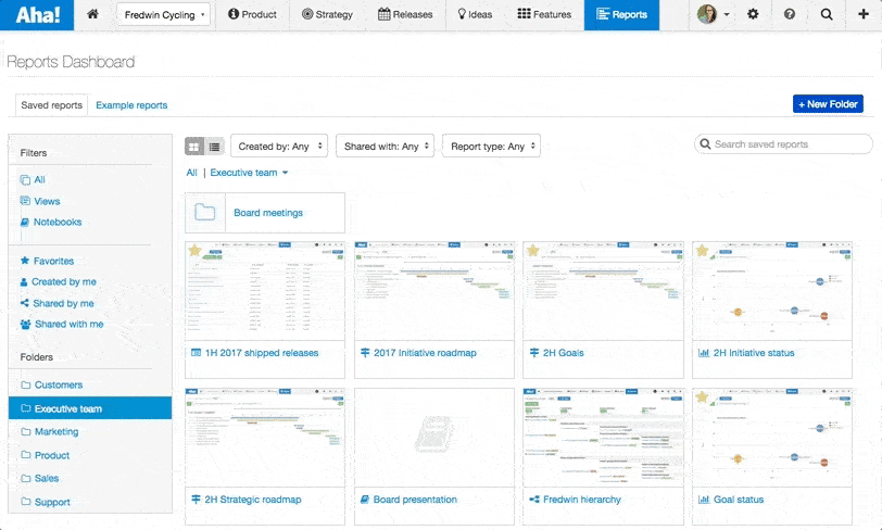 Blog - Just Launched! — The New Reports Dashboard for Product Management - inline image