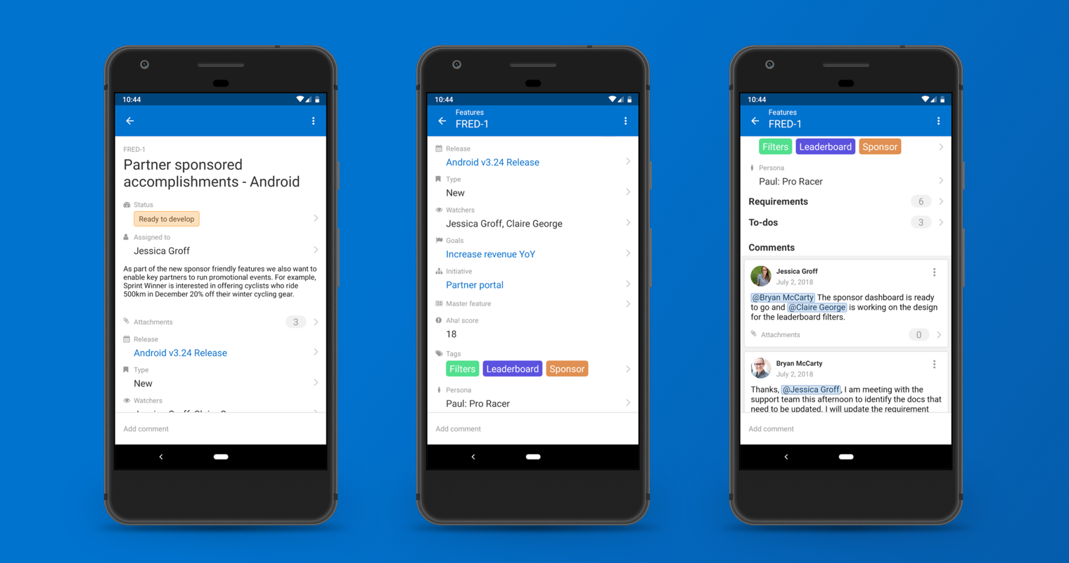Just Launched! — Aha! Mobile Now Available for Android™ Aha!