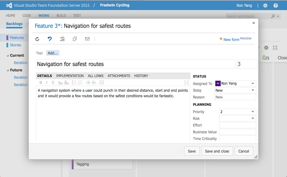 Just Launched! — Aha! Integrated With Microsoft Team Foundation Server