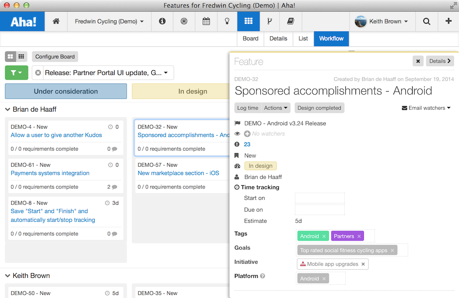 Blog - Aha! Launches New Kanban Board for Agile Product Teams - inline image