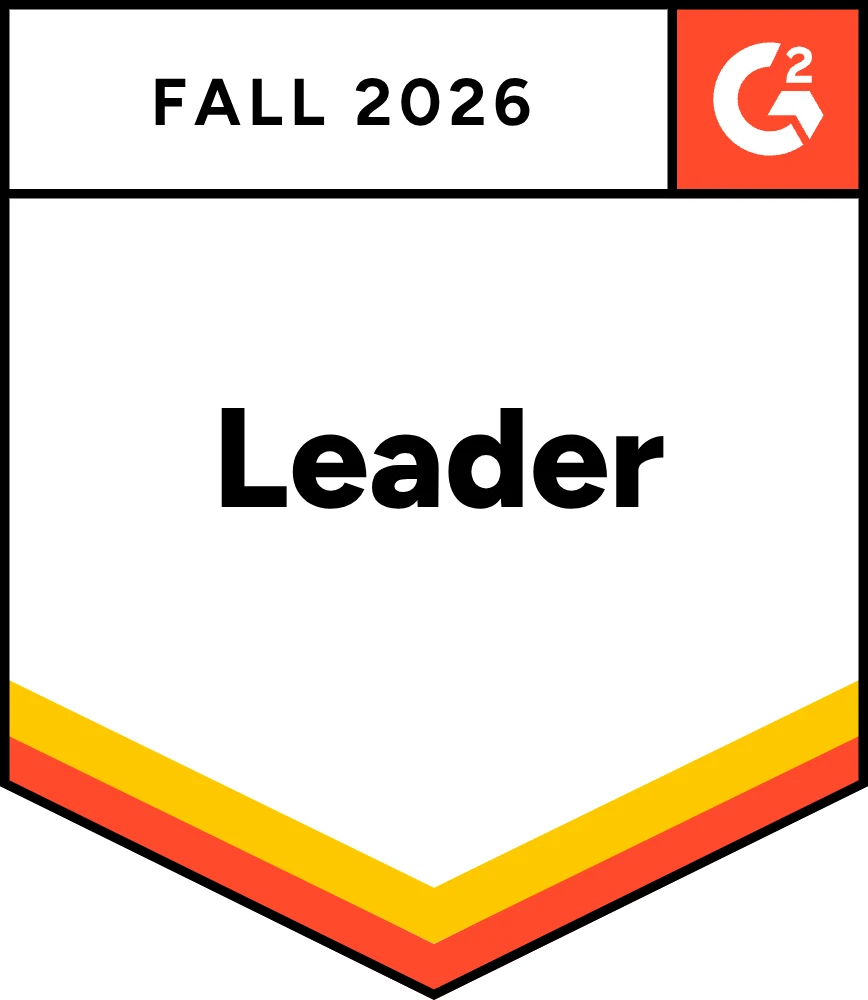 Badge - G2 - Leader - Fall 2026 Aha!