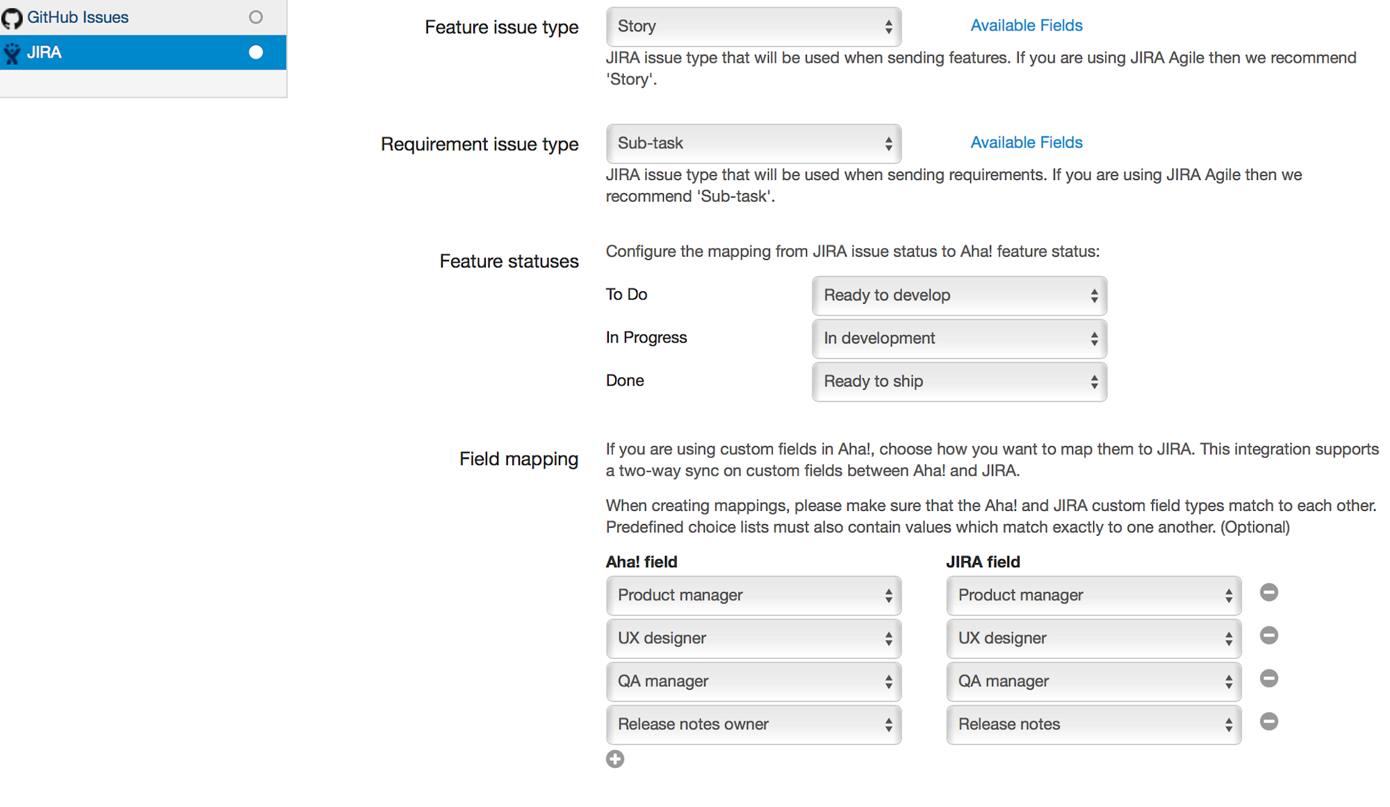 Just Launched Sync User Fields In Aha With Jira Aha Software Just Launched Sync User Fields In Aha With Jira Aha Software