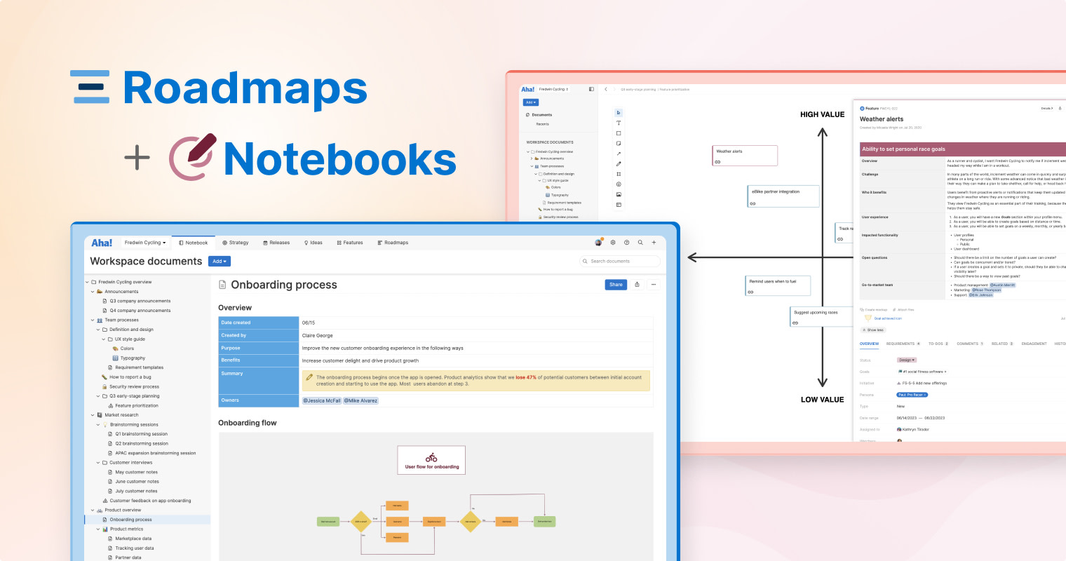 Add Aha! Notebooks Users to Your Aha! Roadmaps Account