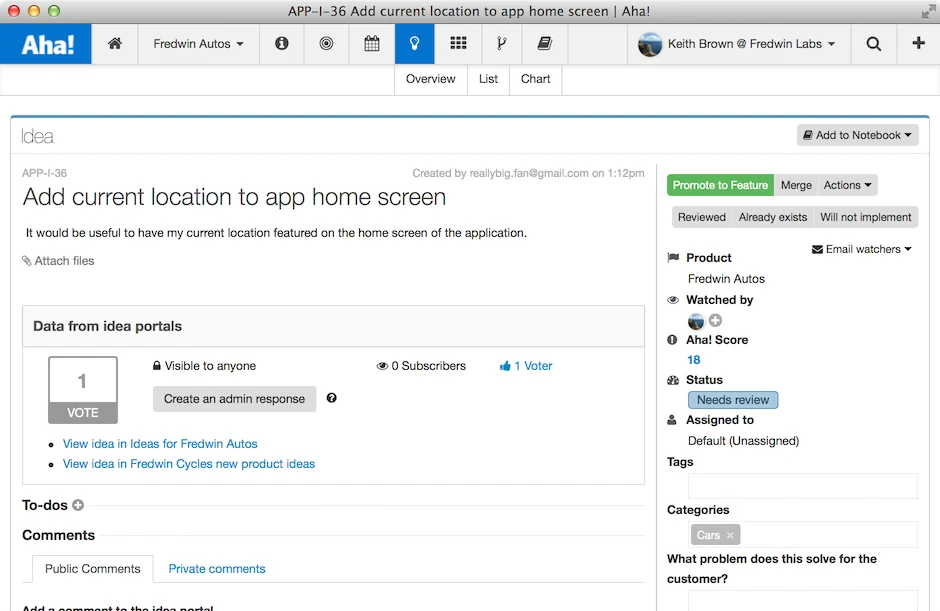 Blog - Capture All Your Product Ideas In One Place With Aha! - inline image