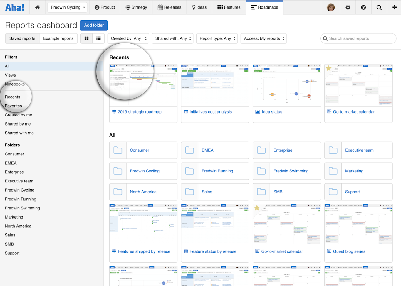 Just Launched! — Quickly Find the Product and Marketing Reports You Use ...