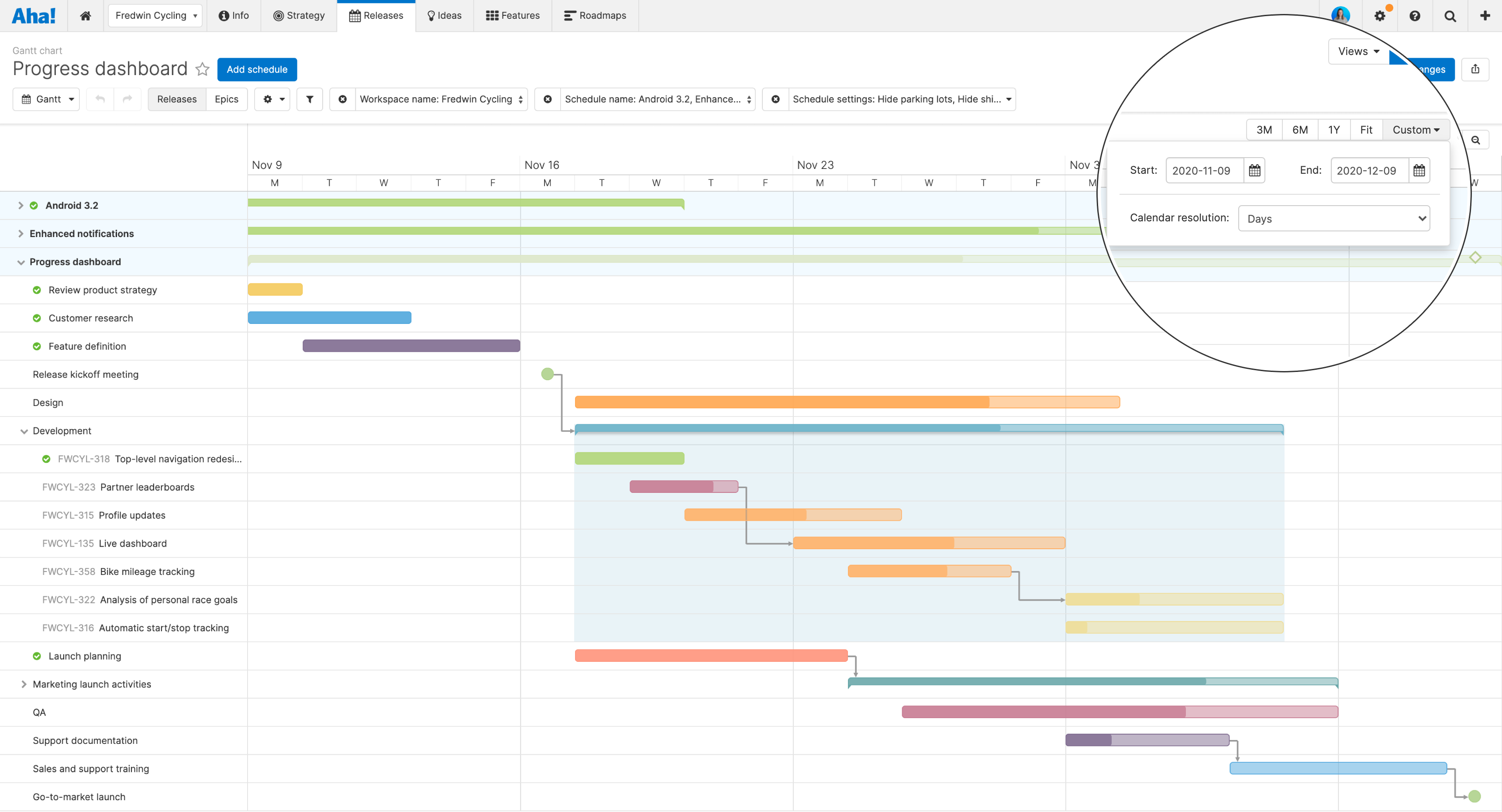 Just Launched! — Customize Your Roadmap With Precise Date Range ...