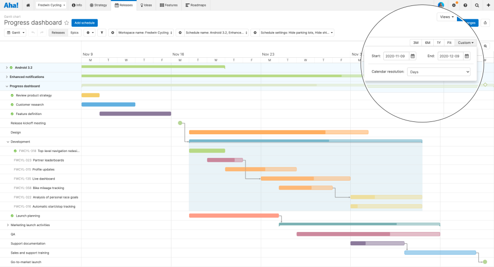 Just Launched! — Customize Your Roadmap With Precise Date Range ...