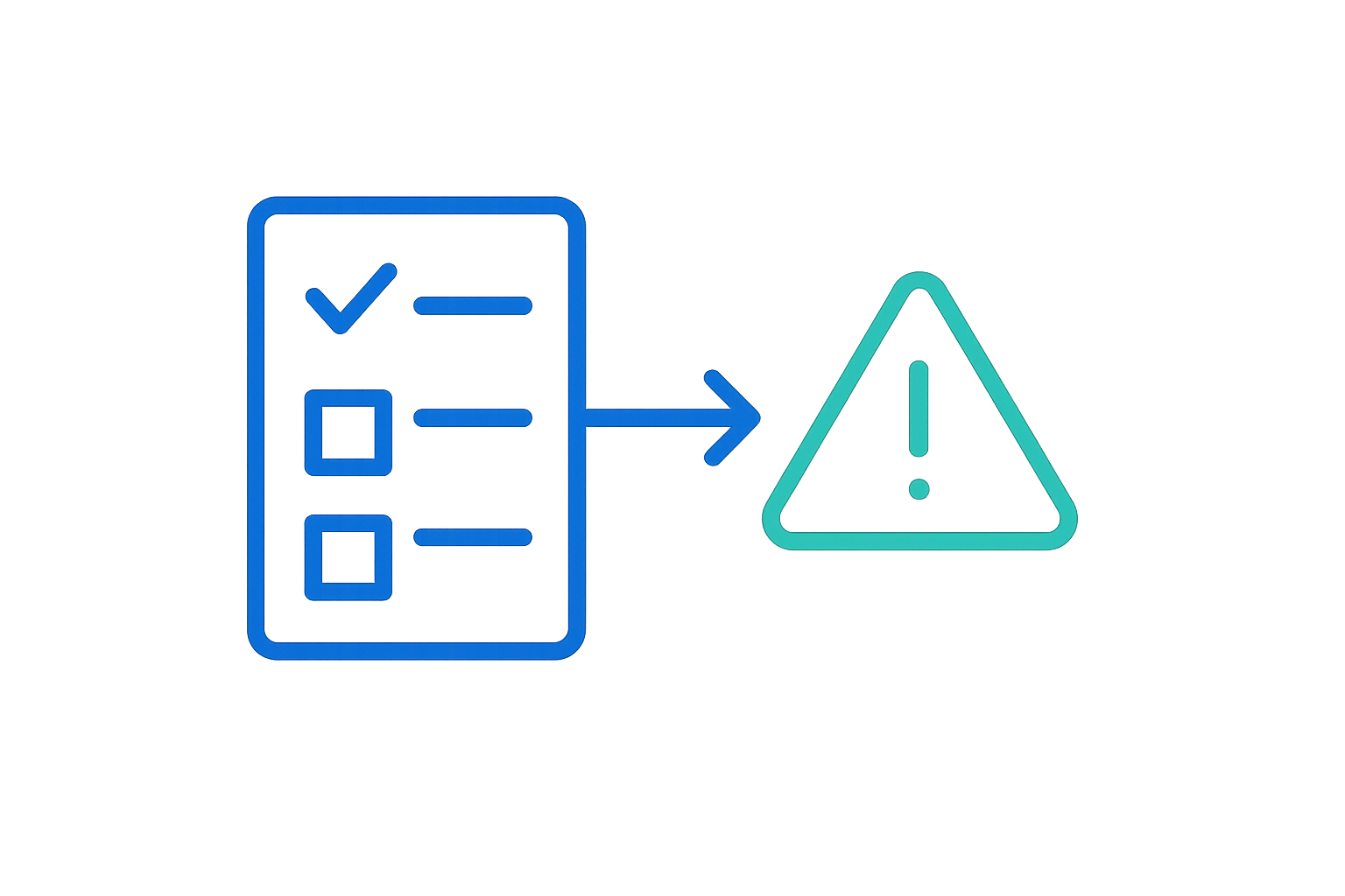 Feature delivery risks logo