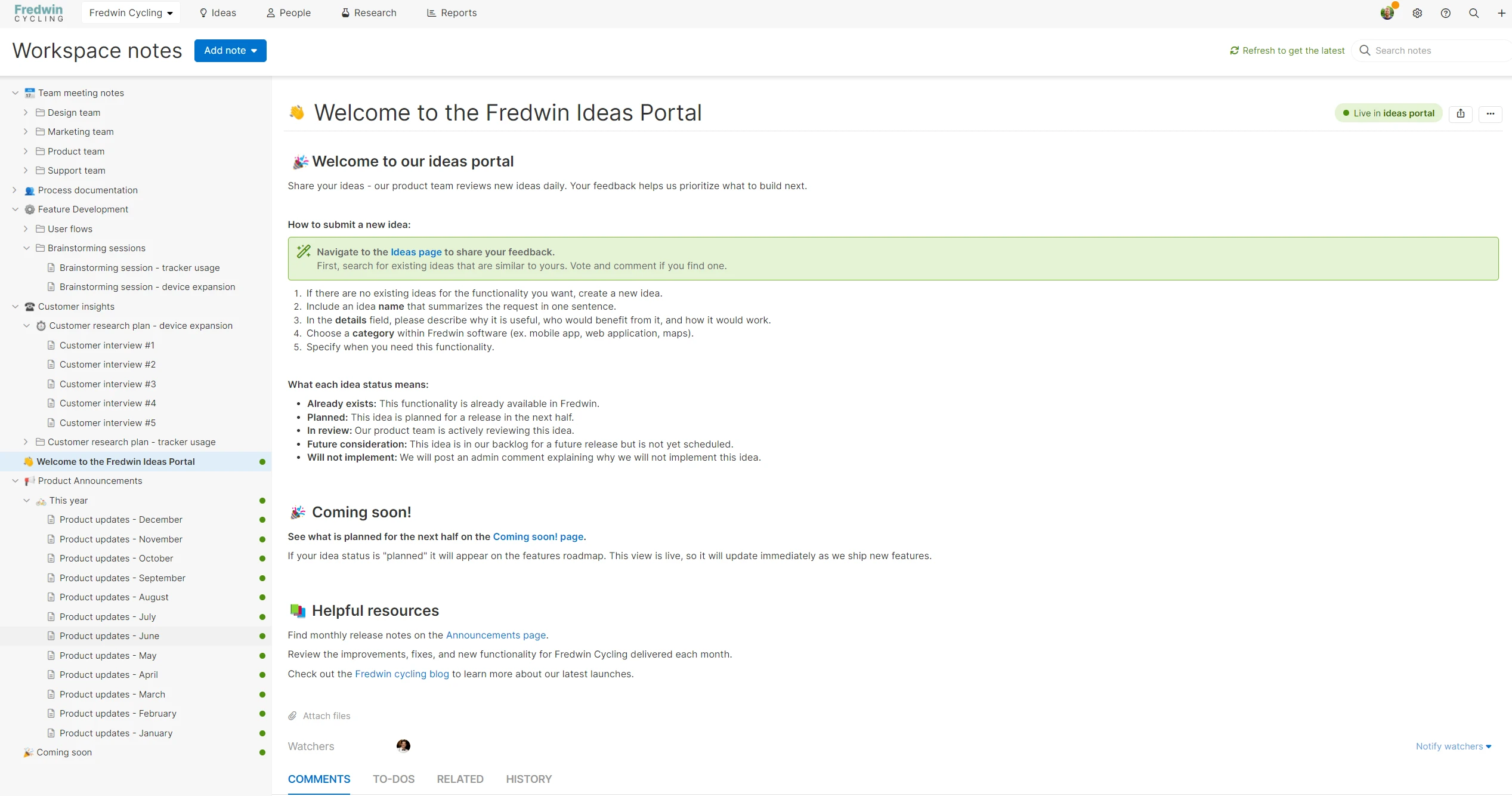 Give customers the details they need to successfully engage in the feedback process.