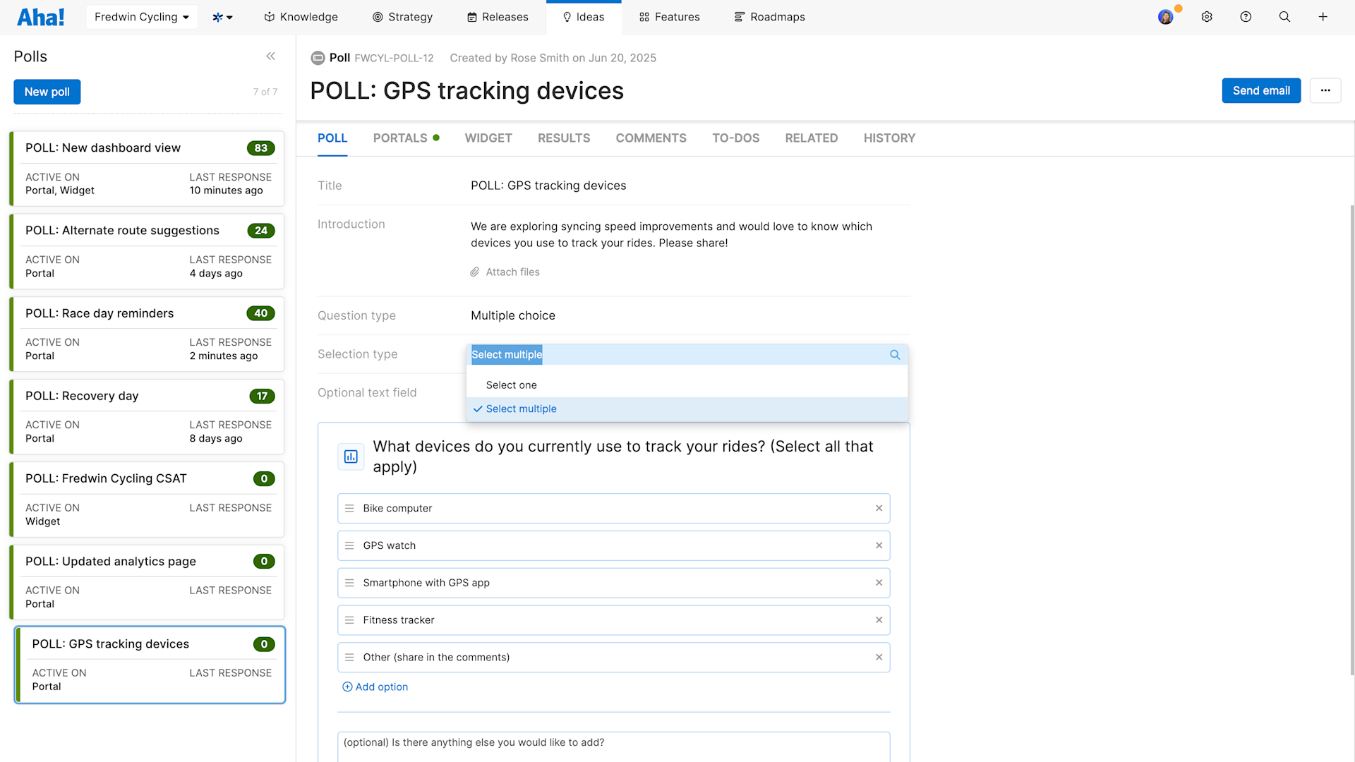 Understand Customer Preferences With Multi-Select Polls