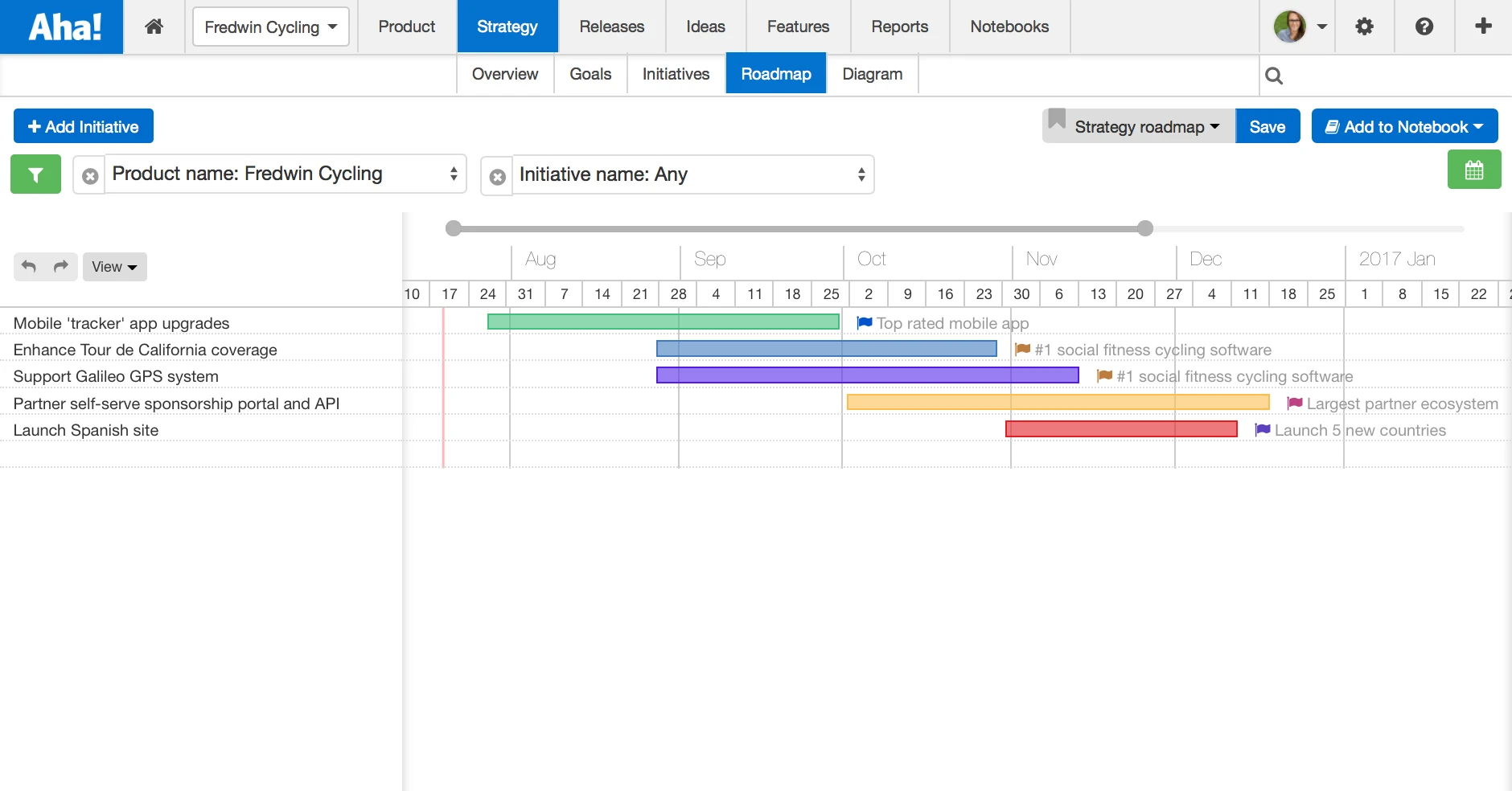 Blog - Just Launched! — Visualize Strategic Goals and Initiatives With Custom Charts - inline image