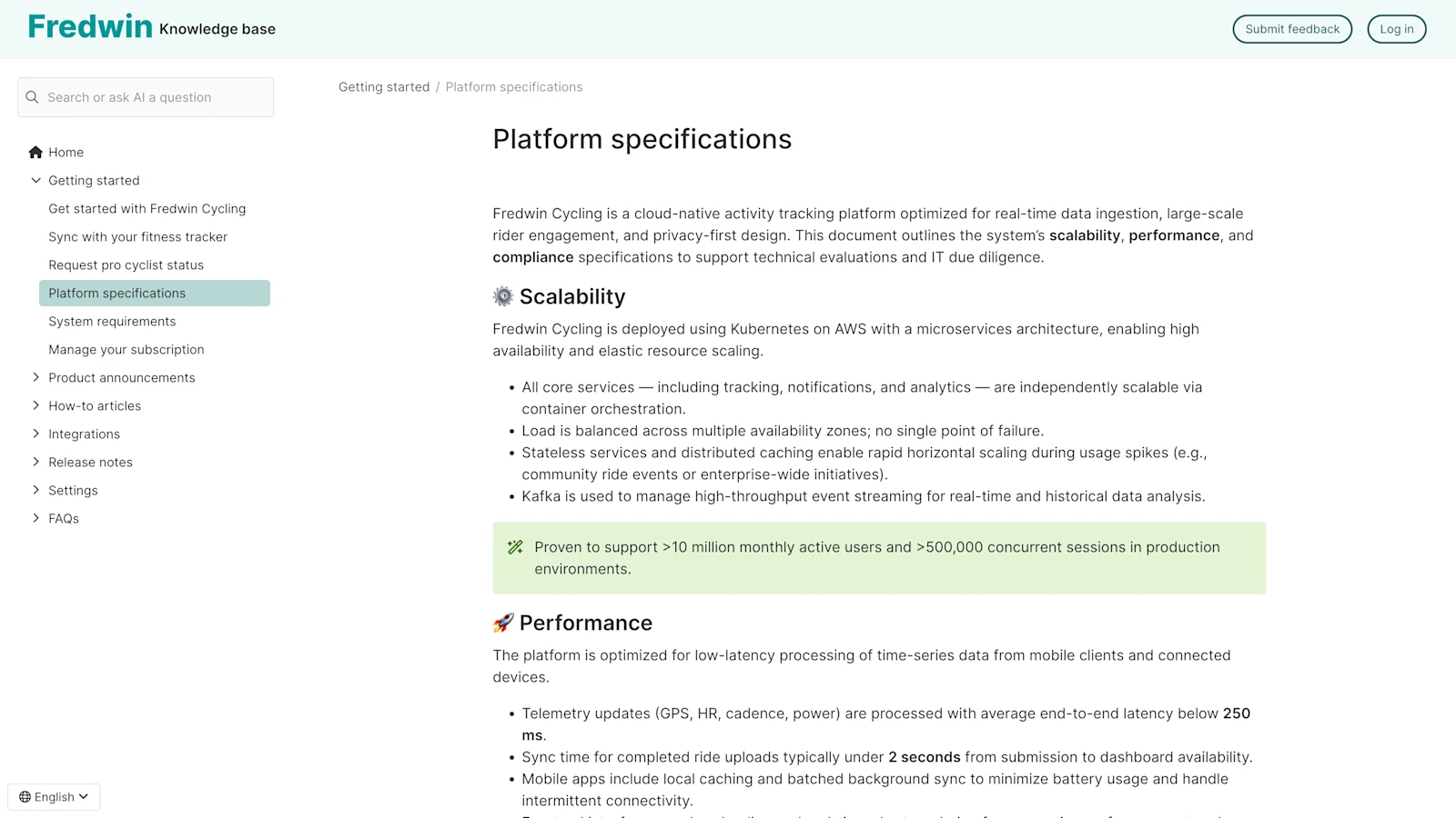 Aha! software use case — Capture technical specifications