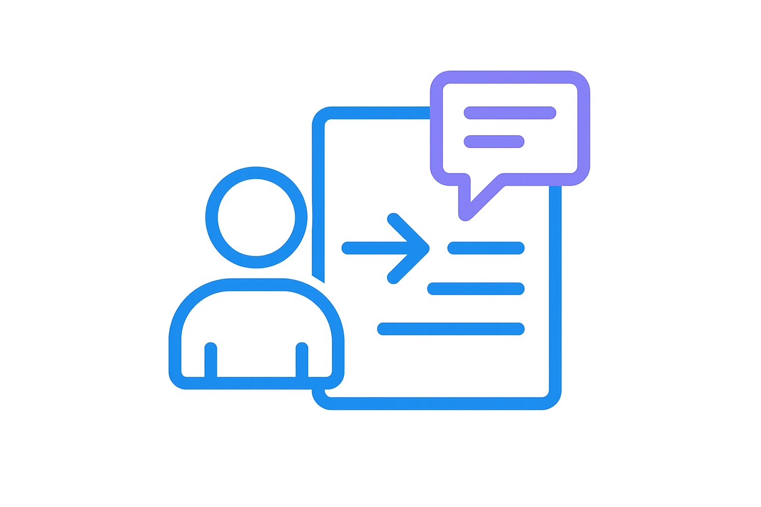 Interview script generation logo