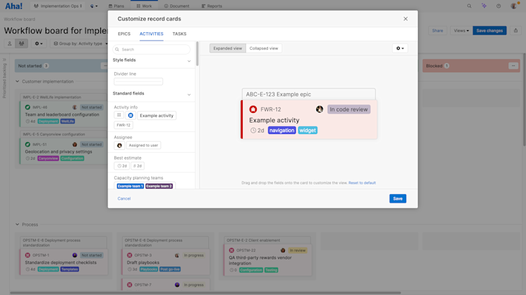 Teamwork - Flexible workflows - Personalize the experience