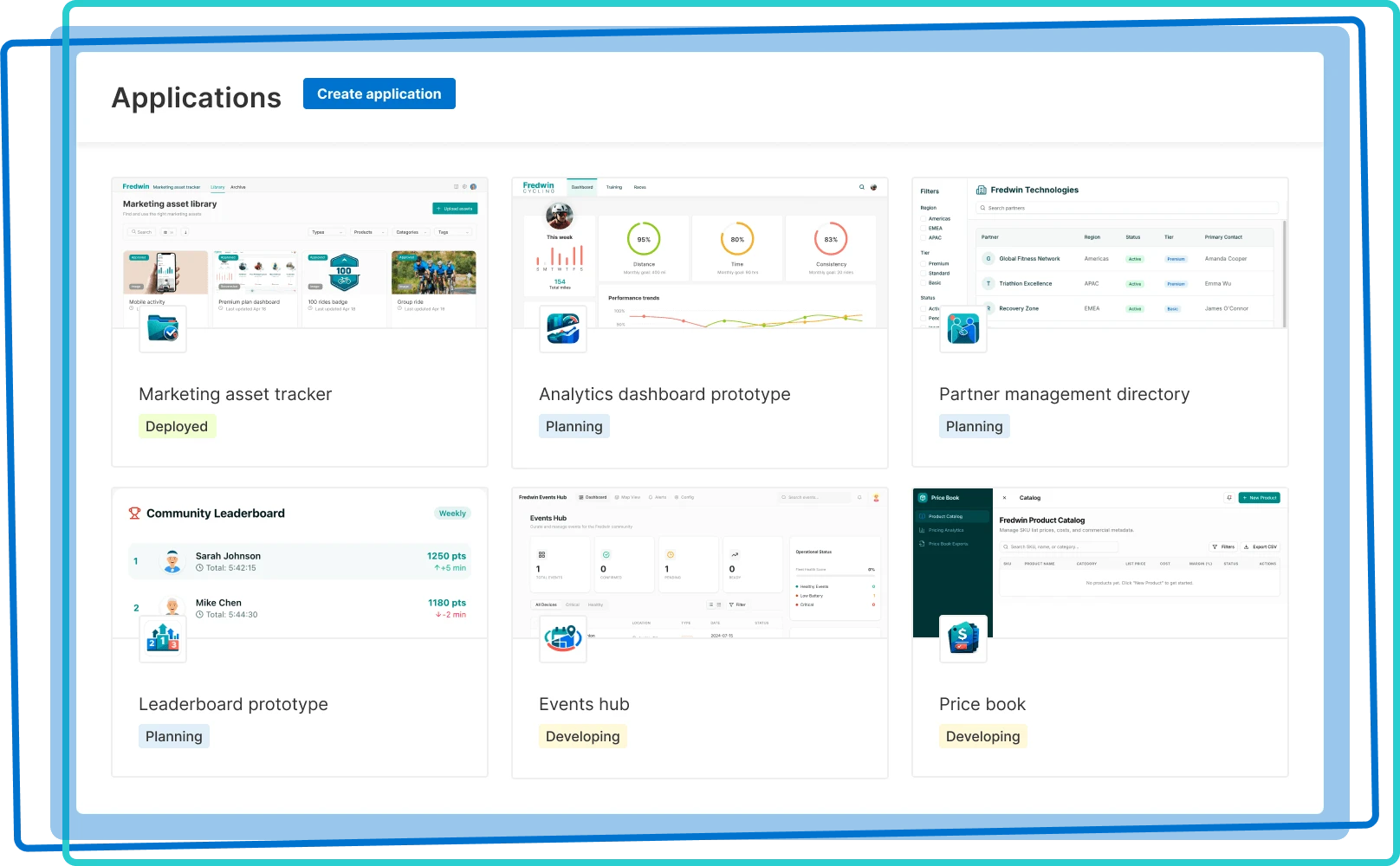 Aha! Builder Portfolio management
