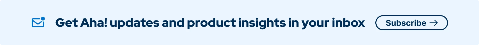 Newsletter CTA (blue)