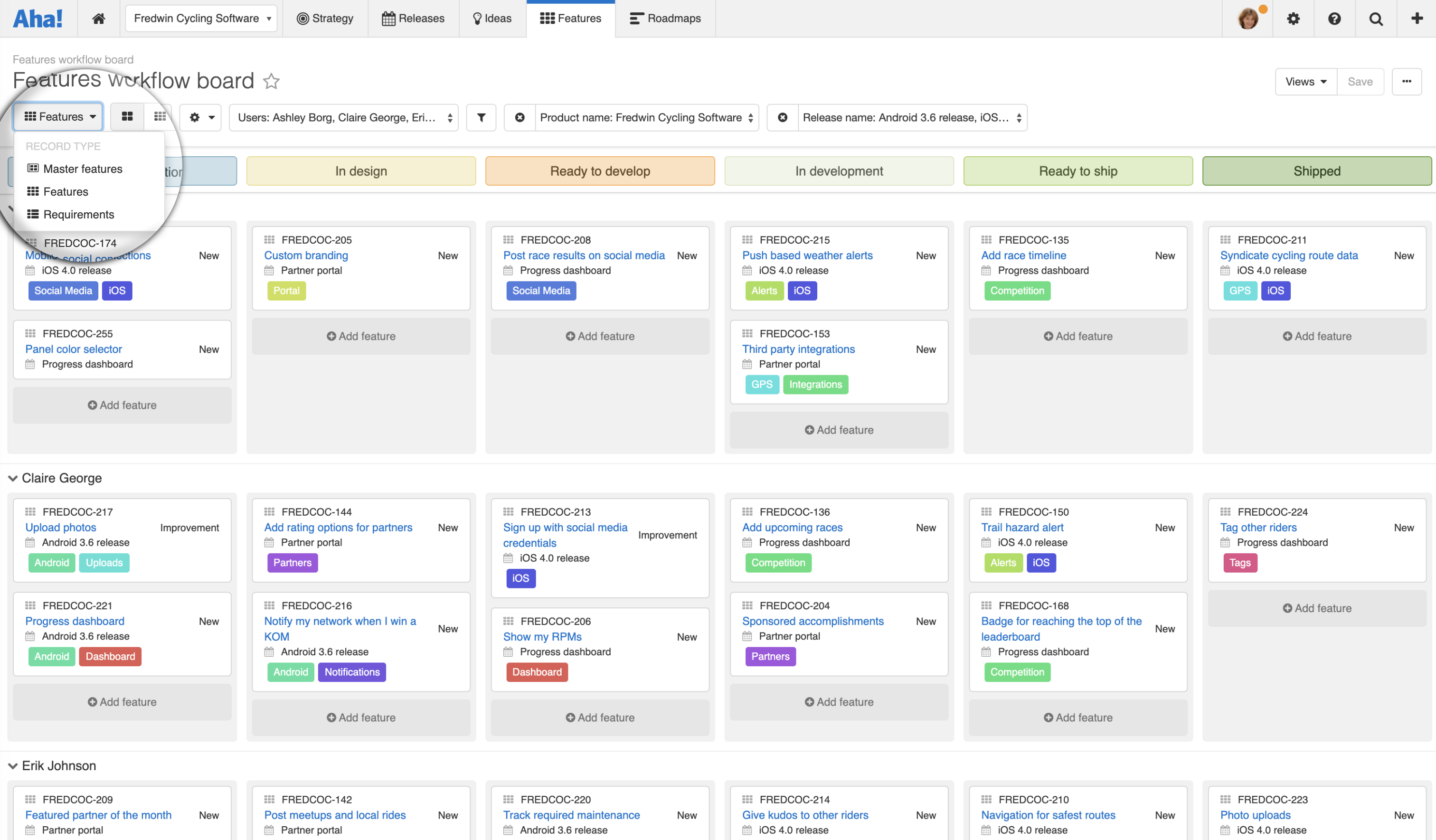 Just Launched! — Enhanced Kanban Board to Visualize Your Team’s Work | Aha!