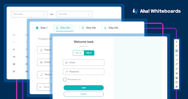 Wireframe smarter with pre-built component blocks