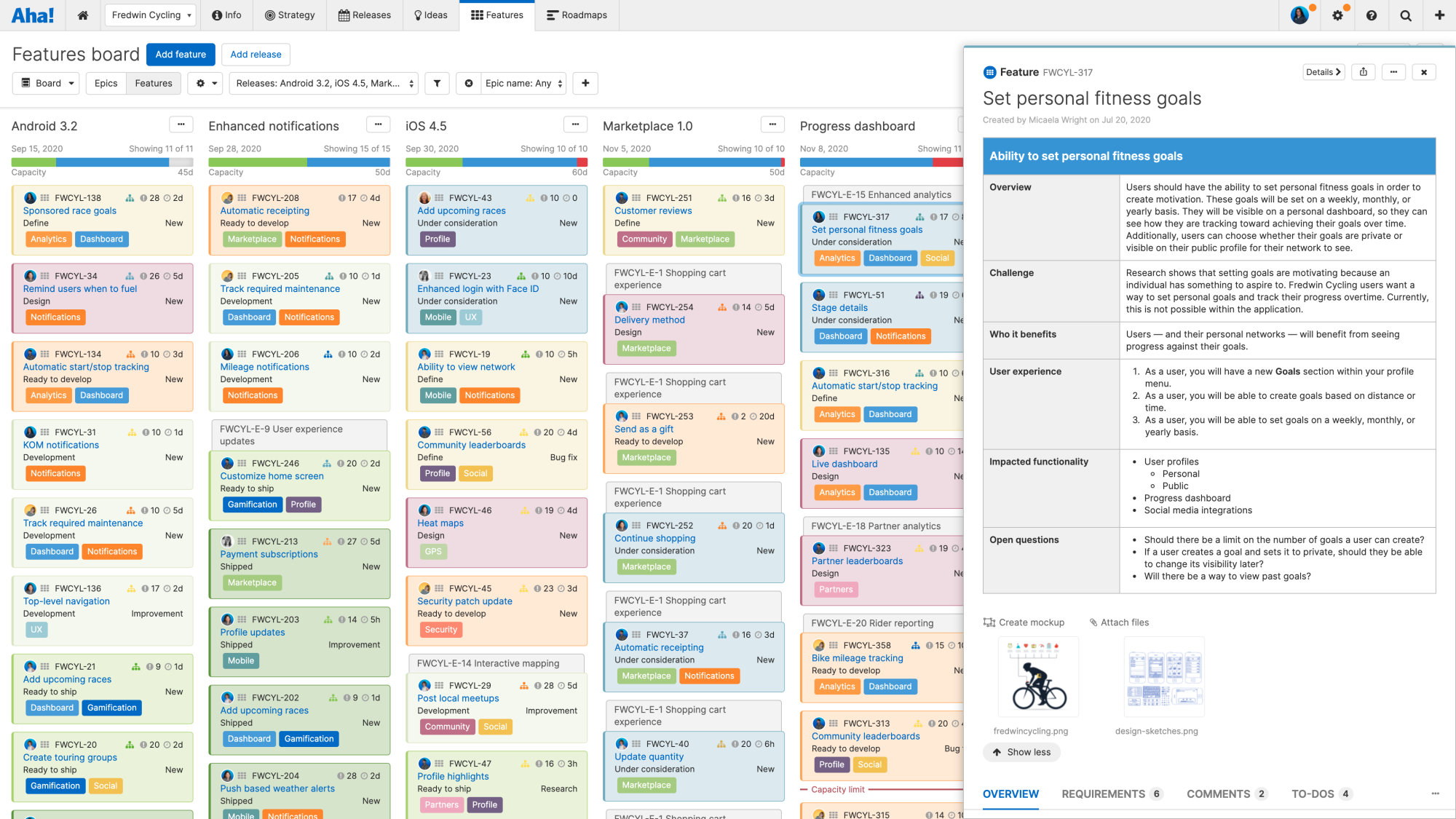 A Complete Guide To Product Roadmaps With Examples Aha