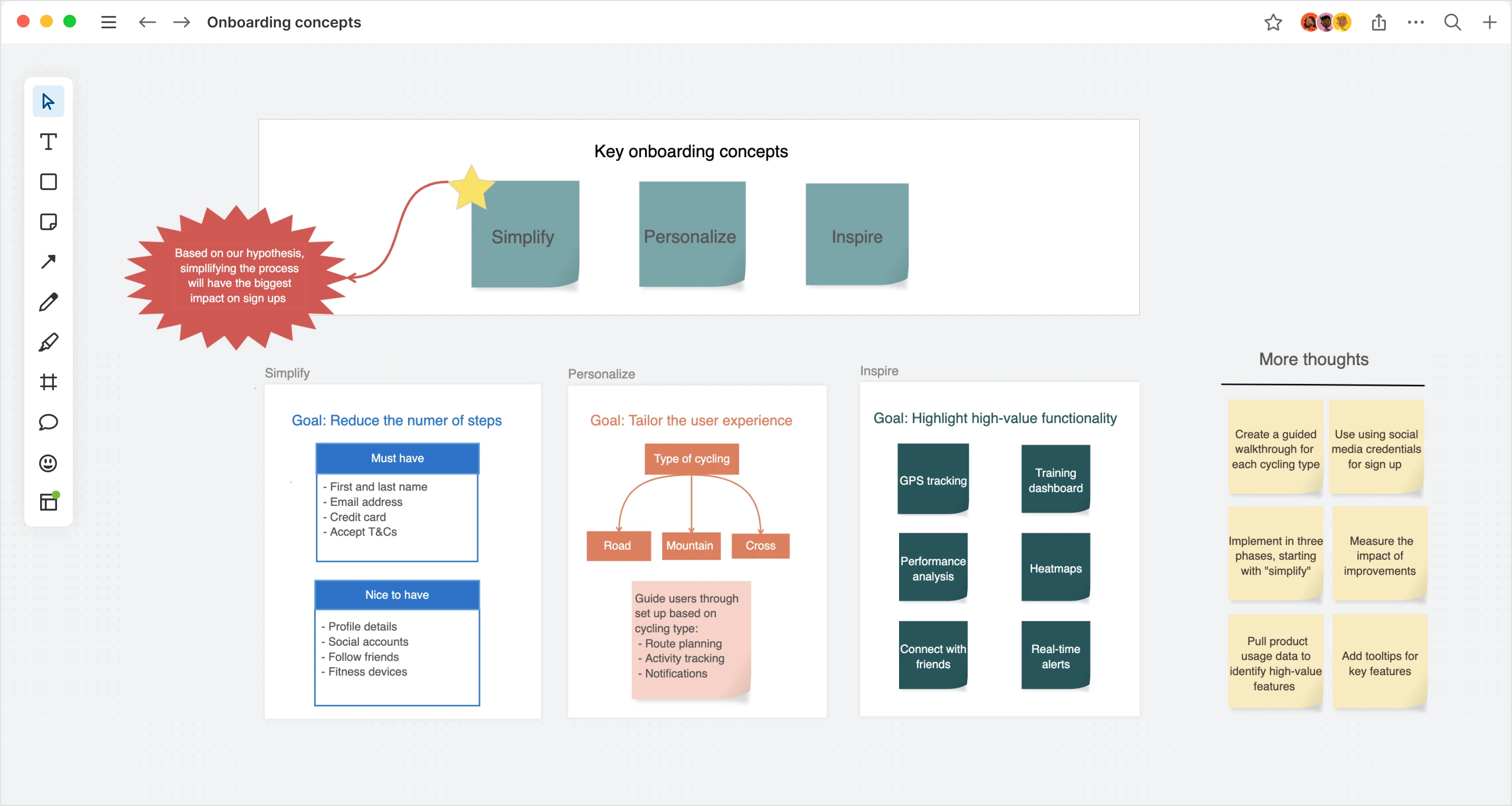 Version history makes it easy to see who made updates and track changes.