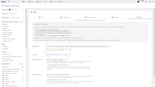 Jira Roadmap Tool Integration Aha